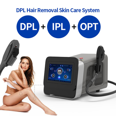 جهاز 5 في 1 Dpl Opt Hair Removal Vascular Remove للعناية بالبشرة