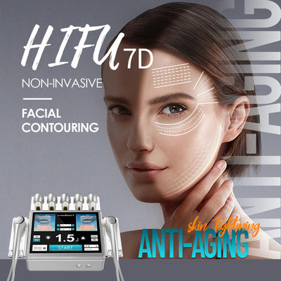 آلة 7D Hifu للوجه التكنولوجيا المتقدمة لعلاج الوجه والجسم