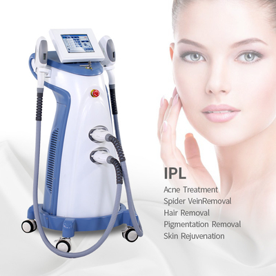 آلة إزالة الشعر المحمولة 2 في 1 تعمل باللمس Ipl Elight Opt Shr Rf