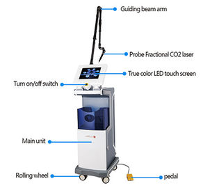 آلة المعدات الطبية عمودي CO2 كسور الليزر المسح الضوئي إزالة المهبل شد