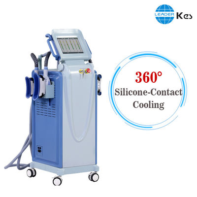 عمودي Cryolipolysis آلة التخسيس / الدهون في الجسم آلة التجميد