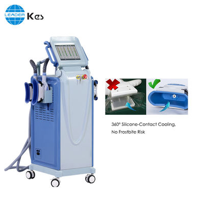 عمودي Pressional Cryolipolysis آلة الدهون تجميد الجسم التخسيس معدات