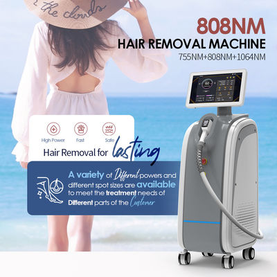 OEM آلة الليزر الديودية إزالة الشعر 1200W 2400W آلة الليزر